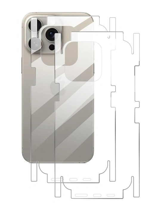 Newface iPhone 16 360 Full Body Arka Koruyucu