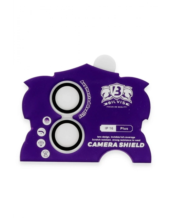 Newface iPhone 16 Bilvis Titan Kamera Lens - Gümüş