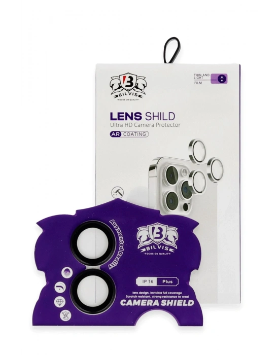 Newface iPhone 16 Bilvis Titan Kamera Lens - Siyah