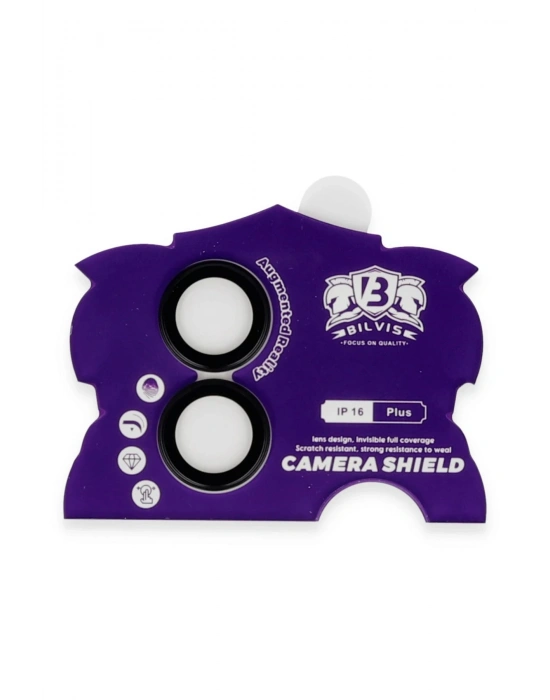 Newface iPhone 16 Bilvis Titan Kamera Lens - Siyah