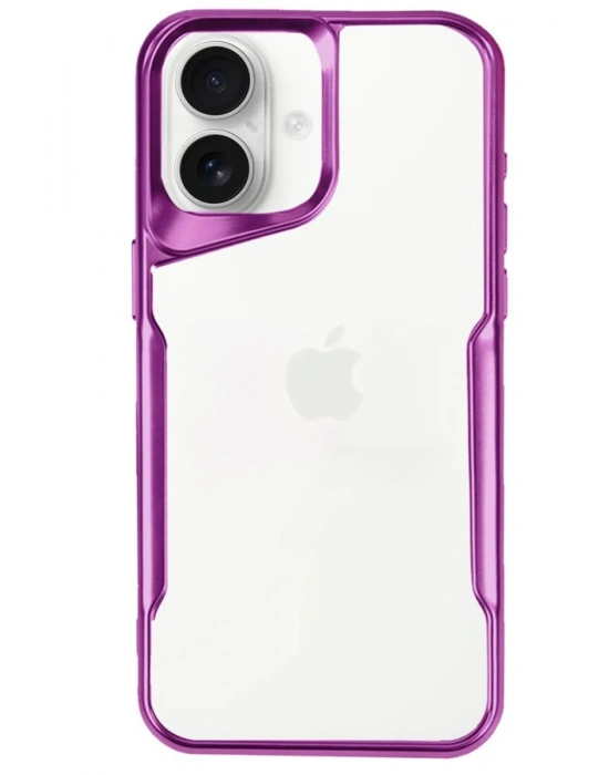 Newface iPhone 16 Kılıf Boyi Silikon Kapak - Pembe