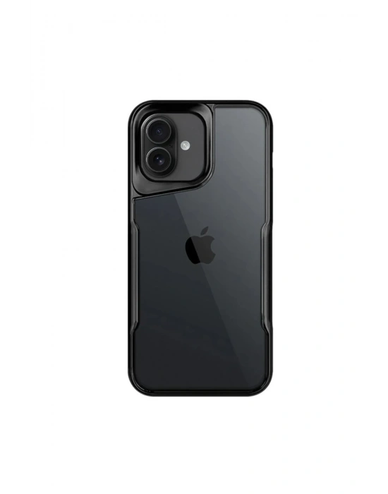 Newface iPhone 16 Kılıf Boyi Silikon Kapak - Siyah