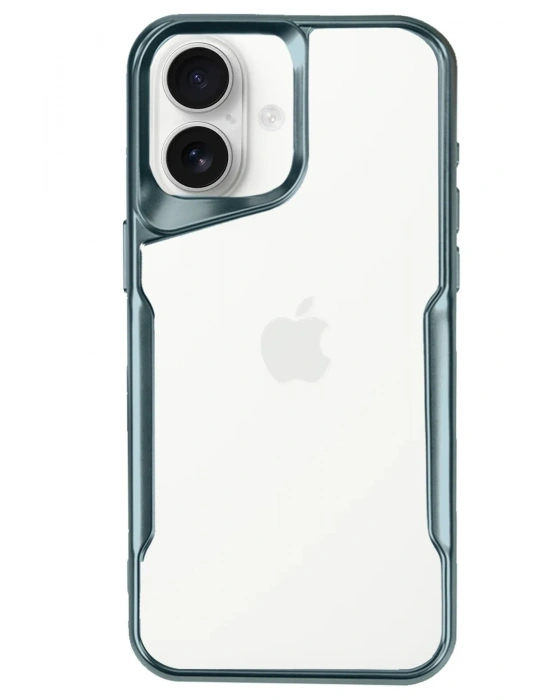 Newface iPhone 16 Kılıf Boyi Silikon Kapak - Turkuaz