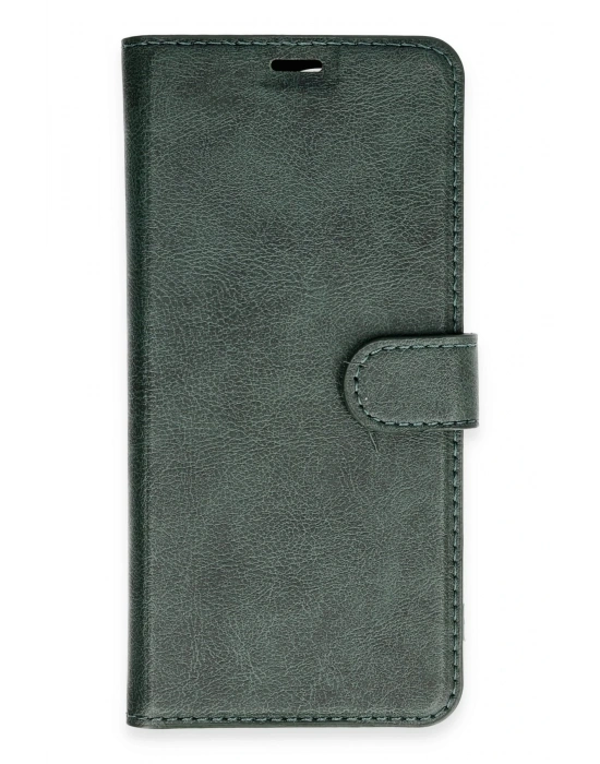 Newface iPhone 16 Kılıf Trend S Plus Kapaklı Kılıf - Yeşil