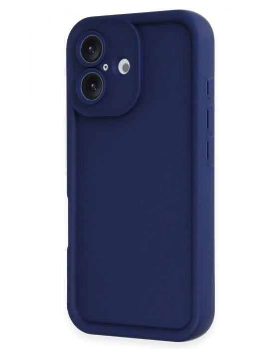 Newface iPhone 16 Kılıf Viera Silikon - Lacivert