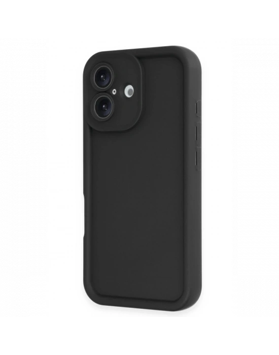 Newface iPhone 16 Kılıf Viera Silikon - Siyah