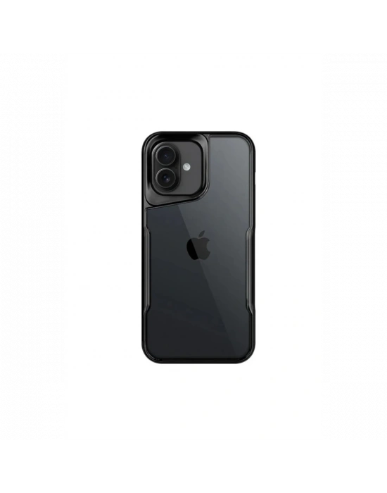 Newface iPhone 16 Plus Kılıf Boyi Silikon Kapak - Siyah