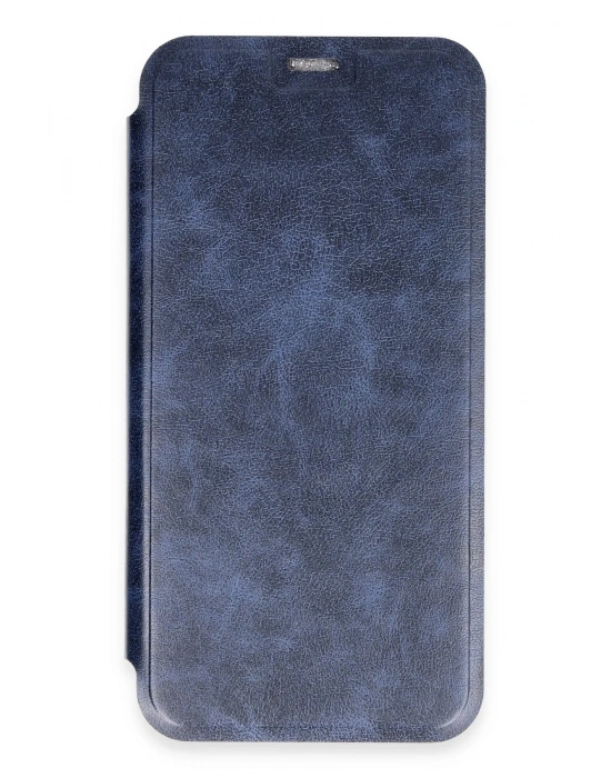 Newface iPhone 16 Plus Kılıf Flip Cover - Lacivert