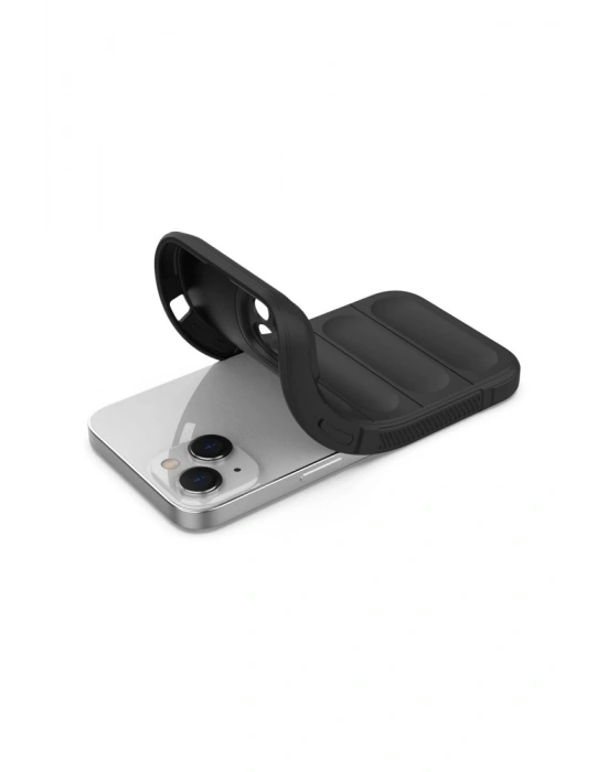 Newface iPhone 16 Plus Kılıf Optimum Silikon - Siyah