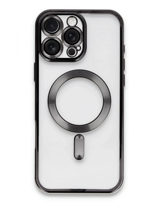 Newface iPhone 16 Pro Kılıf Kross Magneticsafe Kapak - Siyah