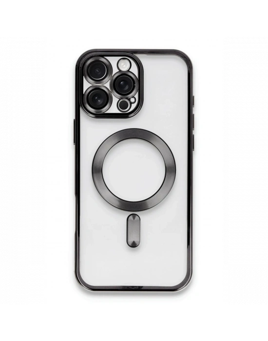 Newface iPhone 16 Pro Kılıf Kross Magneticsafe Kapak - Siyah