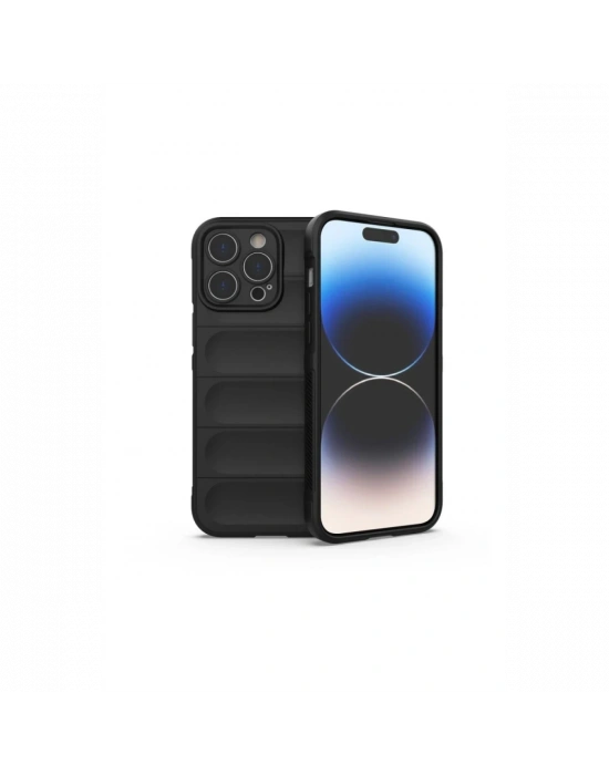 Newface iPhone 16 Pro Kılıf Optimum Silikon - Siyah