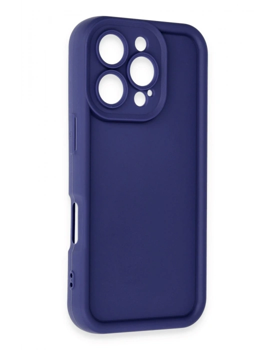 Newface iPhone 16 Pro Kılıf Viera Silikon - Lacivert