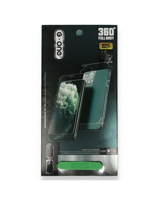 Newface iPhone 16 Pro Max 360 Mat Full Body Arka Koruyucu