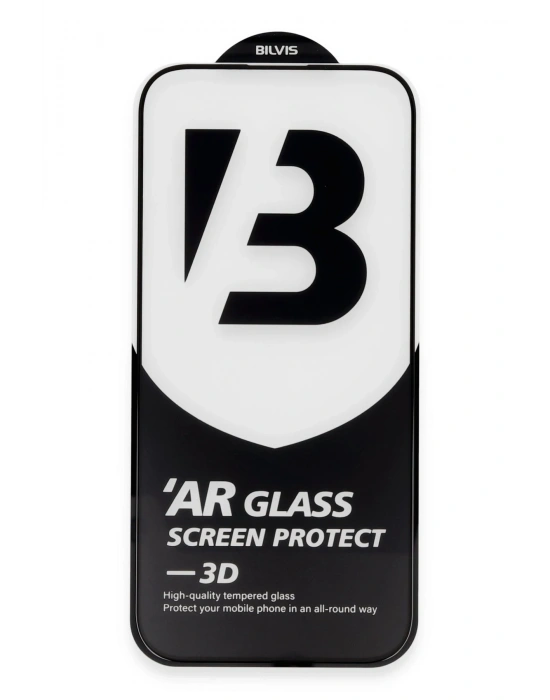 Newface iPhone 16 Pro Max Bilvis 3D Mat Cam Ekran Koruyucu