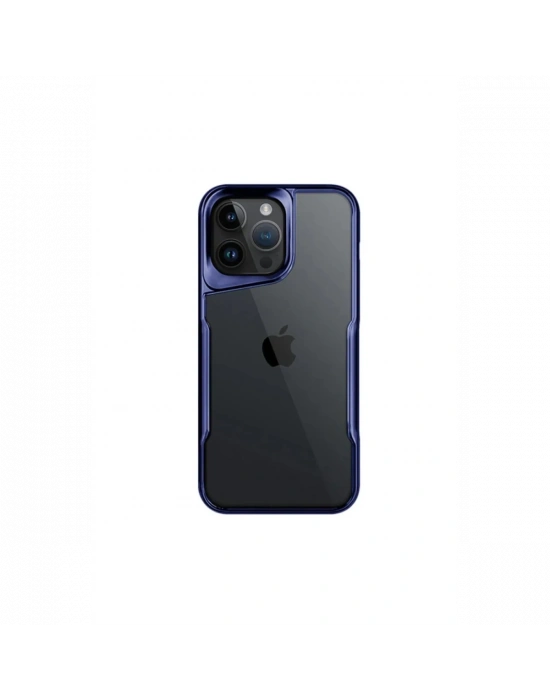 Newface iPhone 16 Pro Max Kılıf Boyi Silikon Kapak - Lacivert