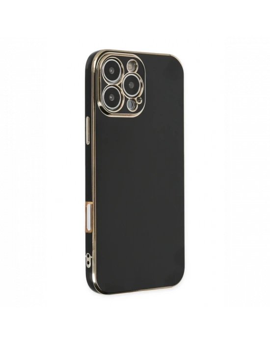 Newface iPhone 16 Pro Max Kılıf Volet Silikon - Siyah