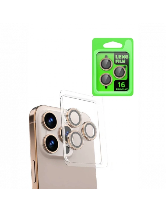 Newface iPhone 16 Pro Raze Metal Kamera Lens - Natural Grey