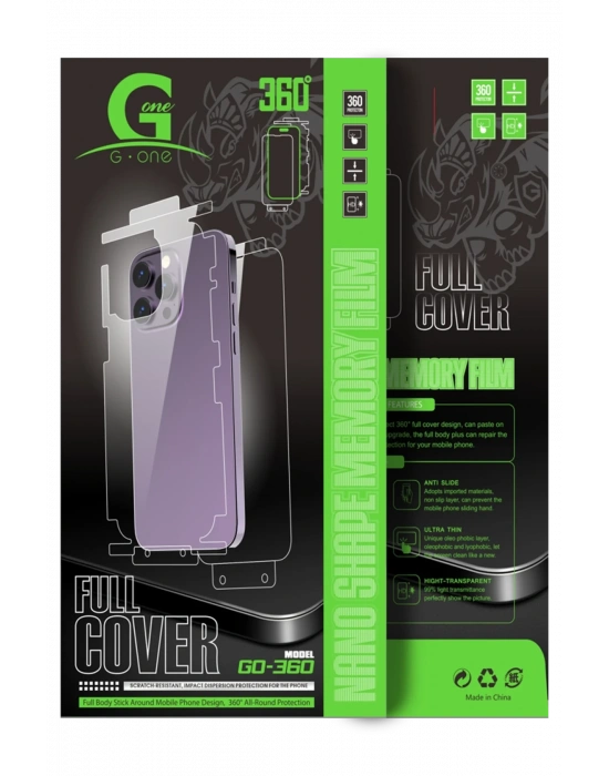 Newface iPhone 16E 360 Full Body Arka Koruyucu