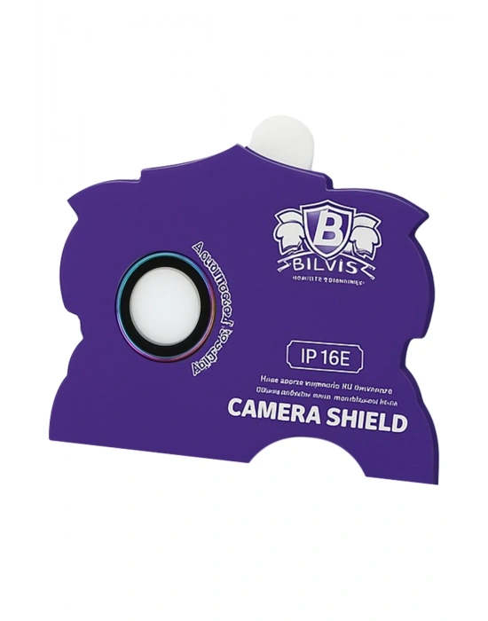 Newface iPhone 16E Bilvis Titan Kamera Lens - Rainbow