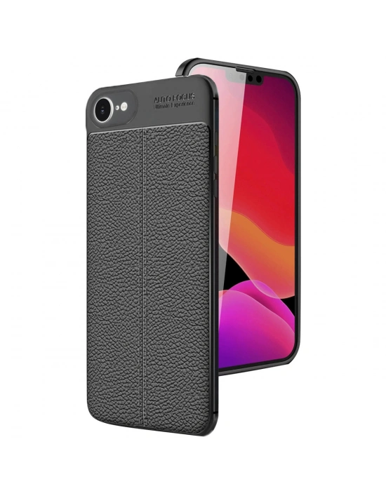 Newface iPhone 16E Kılıf Auto Focus Kapak - Siyah