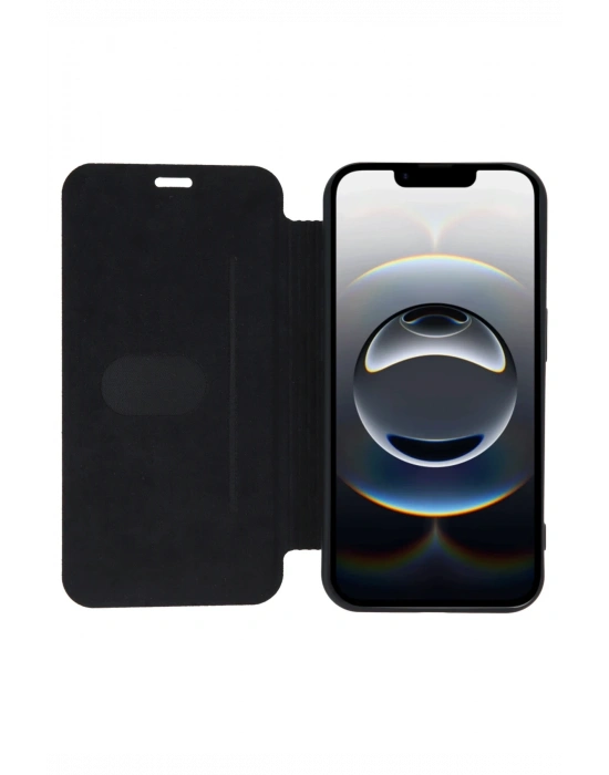 Newface iPhone 16E Kılıf Flip Cover - Lacivert