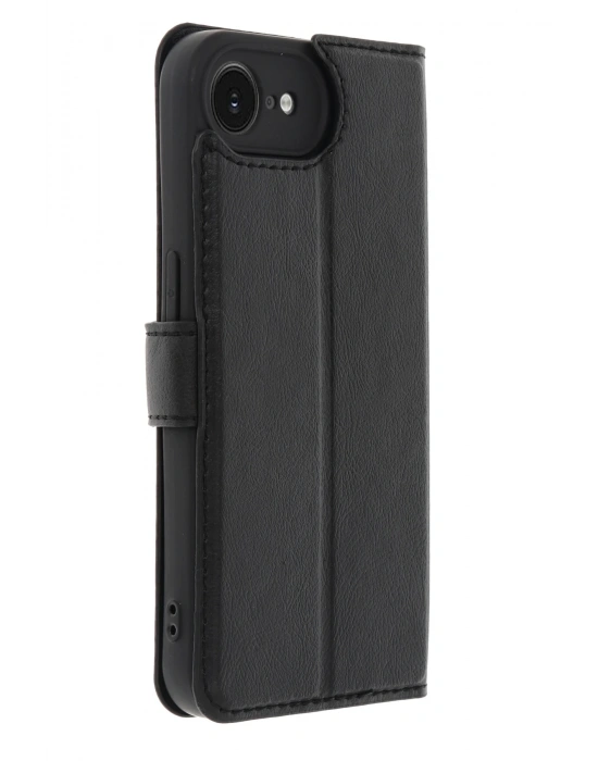 Newface iPhone 16E Kılıf Trend S Plus Kapaklı Kılıf - Siyah