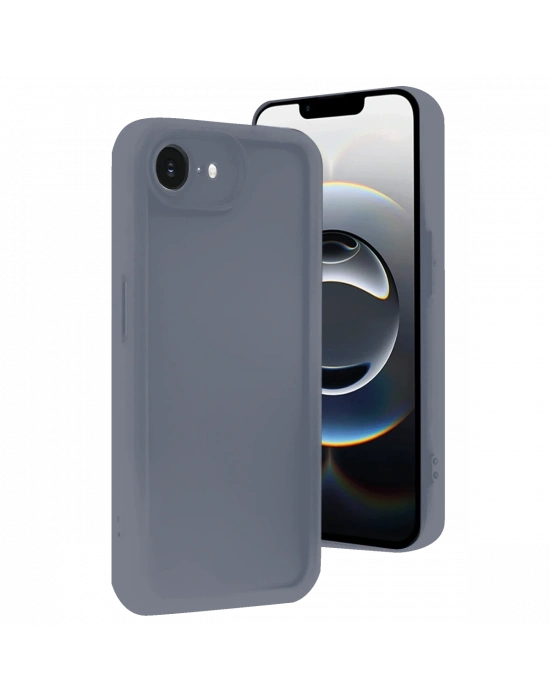 Newface iPhone 16E Kılıf Viera Silikon - Gri