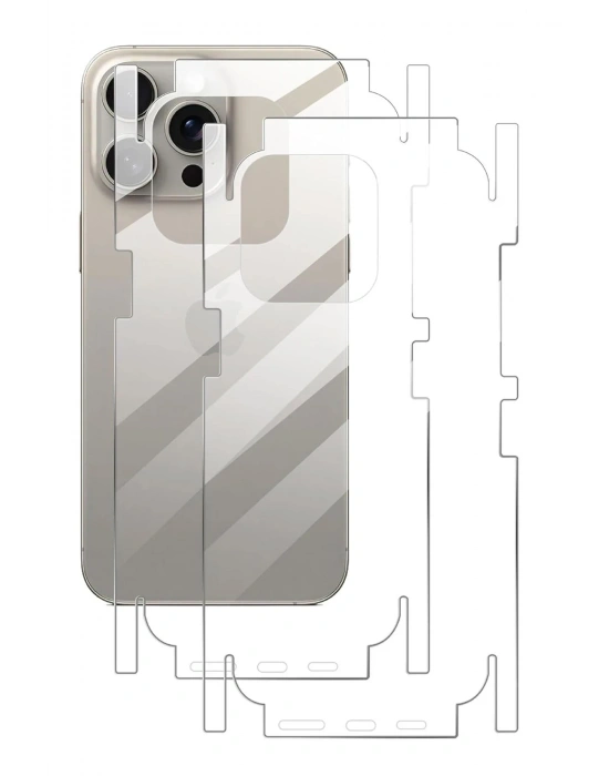 Newface iPhone 17 Air 360 Mat Full Body Arka Koruyucu