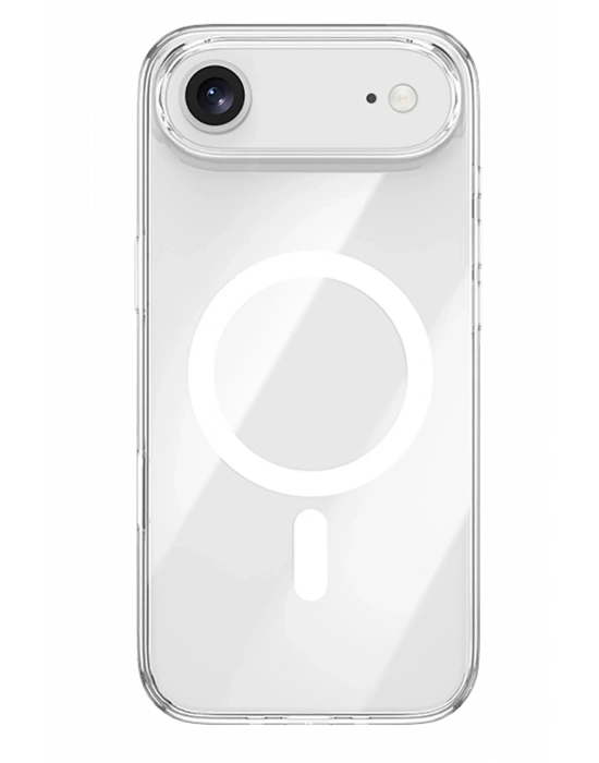 Newface iPhone 17 Air Kılıf Pc Real Magsafe Kapak - Şeffaf