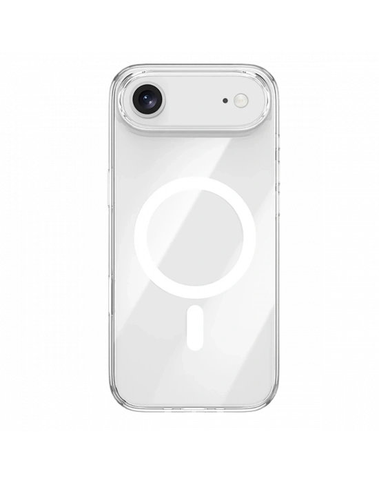 Newface iPhone 17 Air Kılıf Pc Real Magsafe Kapak - Şeffaf