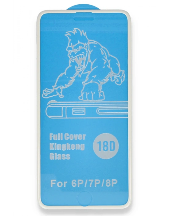 Newface iPhone 6 18D Cam Ekran Koruyucu - Siyah