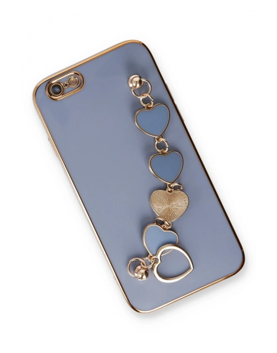 Newface iPhone 6 Kılıf Esila Silikon - Gri