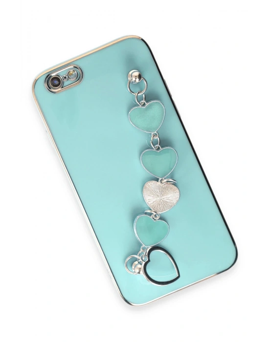 Newface iPhone 6 Kılıf Esila Silikon - Su Yeşili