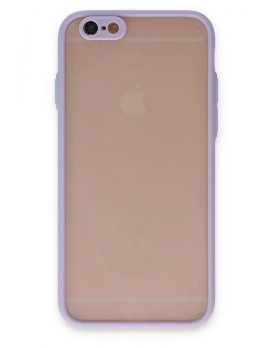 Newface iPhone 6 Kılıf Montreal Silikon Kapak - Mor