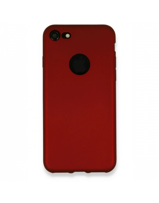 Newface iPhone 7 Kılıf First Silikon - Bordo
