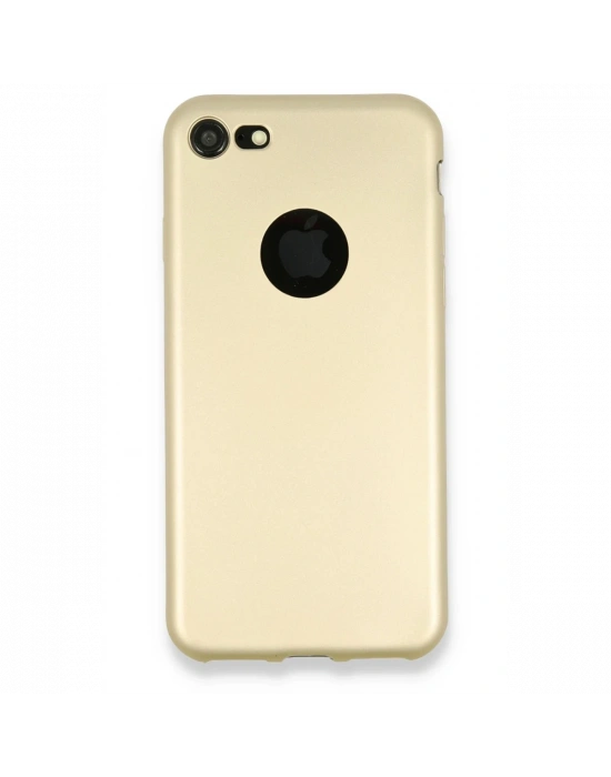 Newface iPhone 7 Kılıf First Silikon - Gold