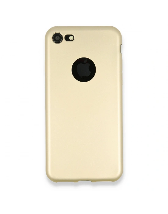 Newface iPhone 7 Kılıf First Silikon - Gold