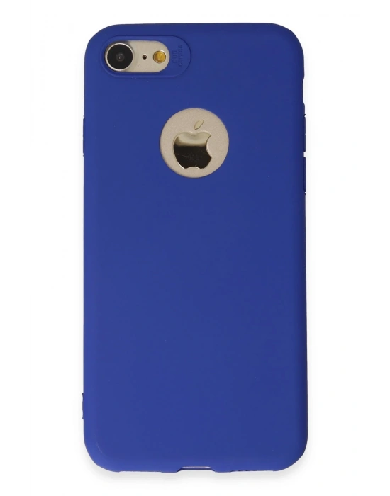 Newface iPhone 7 Kılıf First Silikon - Lacivert