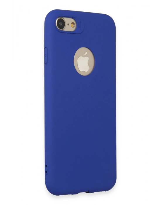 Newface iPhone 7 Kılıf First Silikon - Lacivert