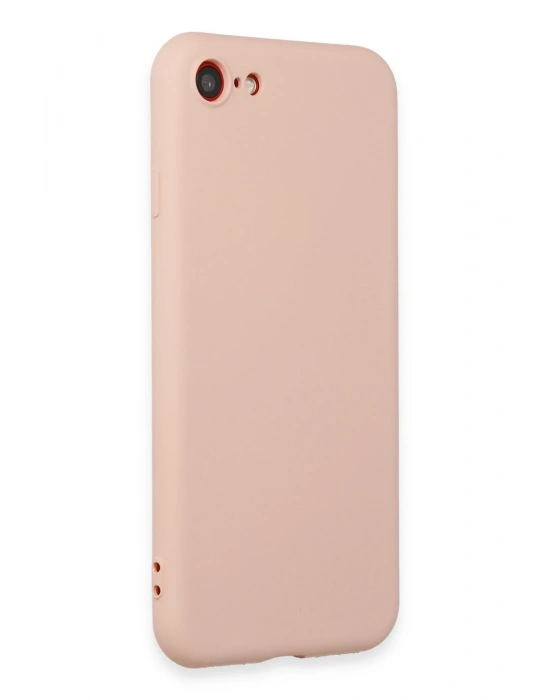 Newface iPhone 7 Kılıf First Silikon - Pudra