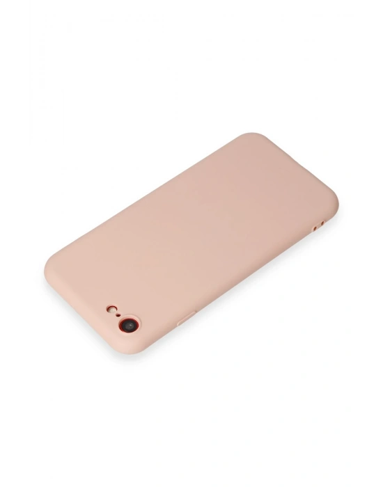 Newface iPhone 7 Kılıf First Silikon - Pudra