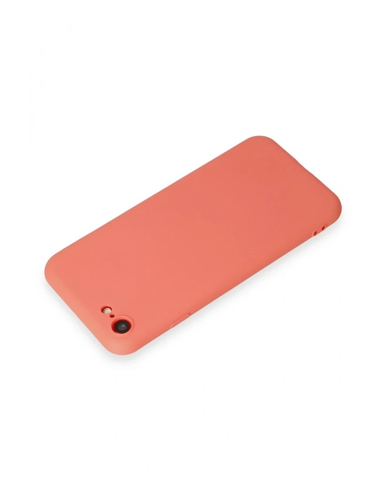 Newface iPhone 7 Kılıf First Silikon - Turuncu