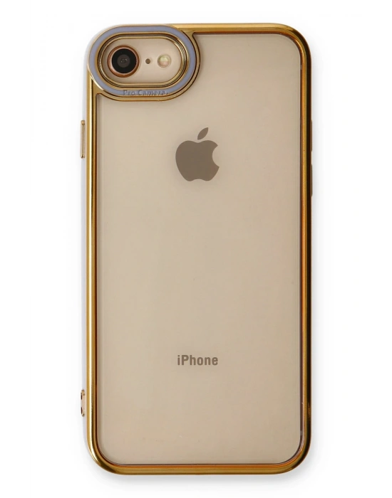 Newface iPhone 7 Kılıf Liva Lens Silikon - Lila