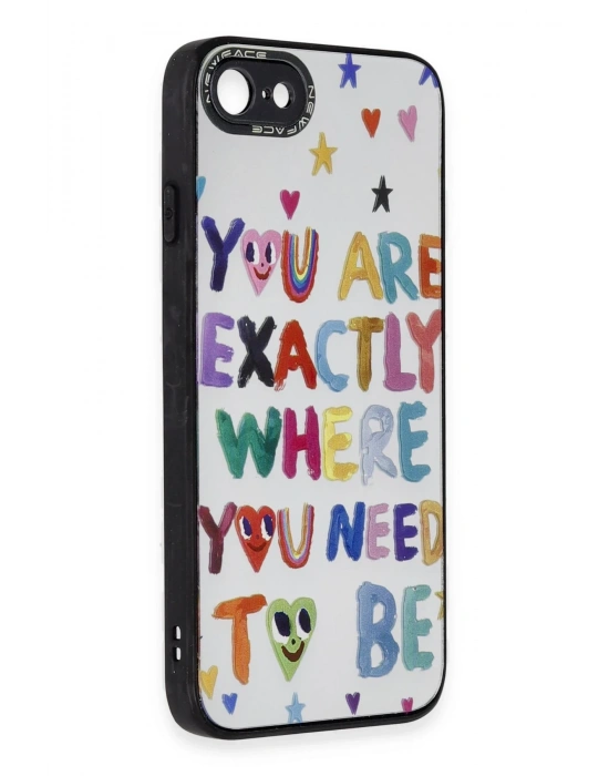 Newface iPhone 7 Kılıf Mirror Desenli Kapak - Mirror - 10