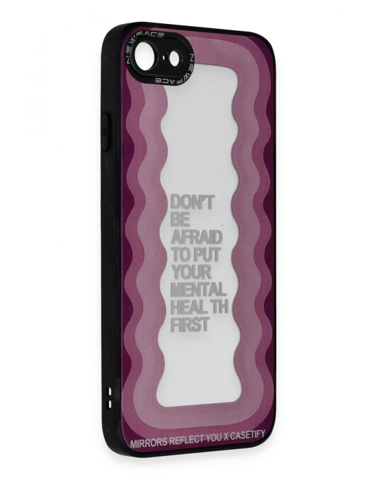 Newface iPhone 7 Kılıf Mirror Desenli Kapak - Mirror - 11