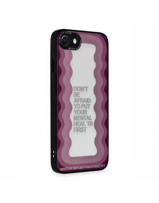 Newface iPhone 7 Kılıf Mirror Desenli Kapak - Mirror - 11