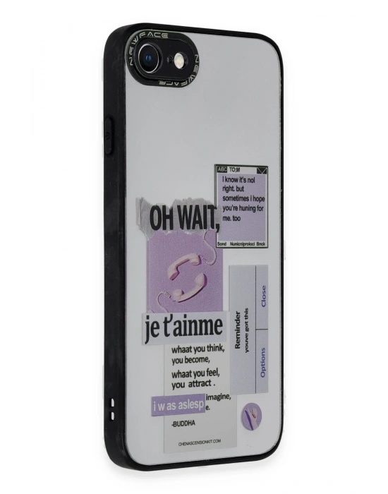 Newface iPhone 7 Kılıf Mirror Desenli Kapak - Mirror - 4