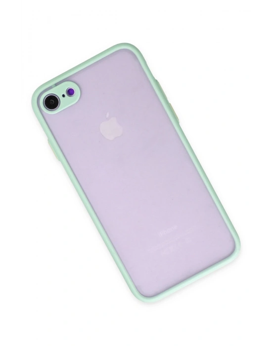 Newface iPhone 7 Kılıf Montreal Silikon Kapak - Turkuaz