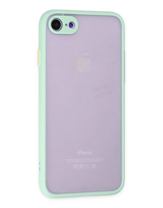 Newface iPhone 7 Kılıf Montreal Silikon Kapak - Turkuaz